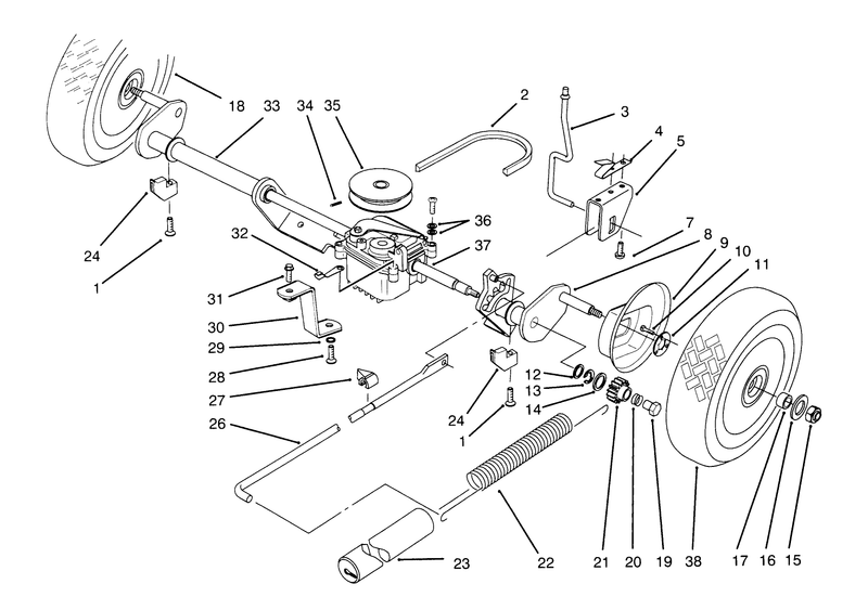 Rear Axle Assembly
