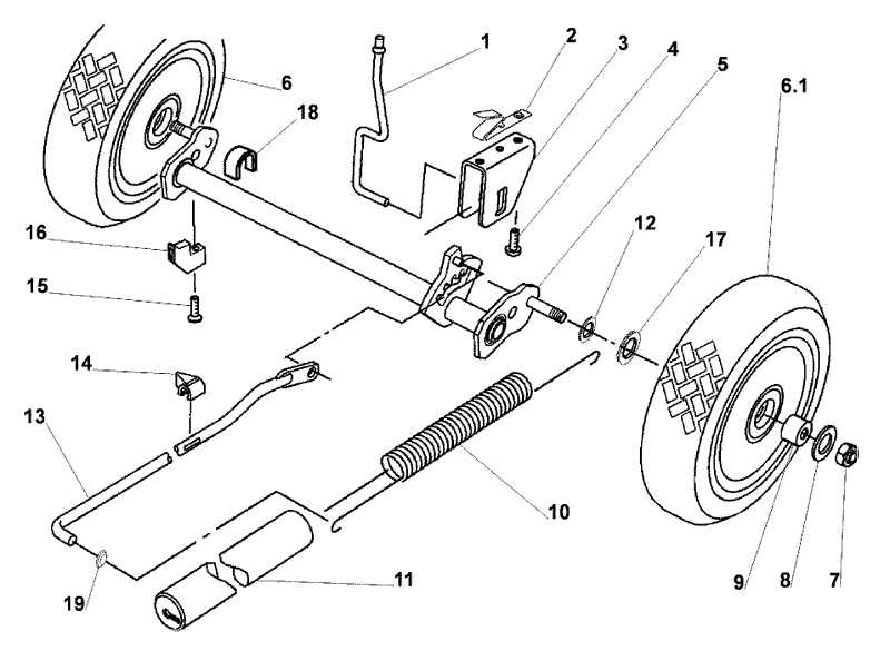 Rear Axle Assembly