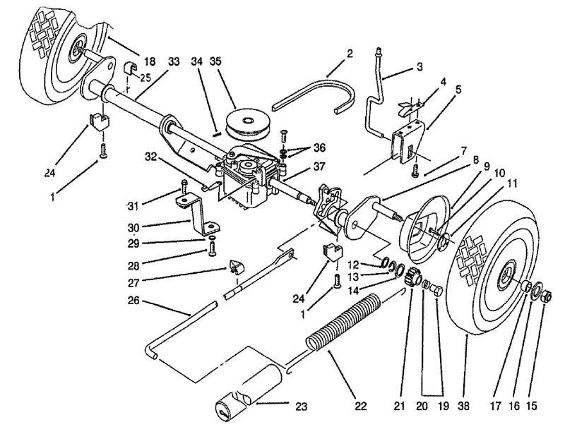 Rear Axle Assembly