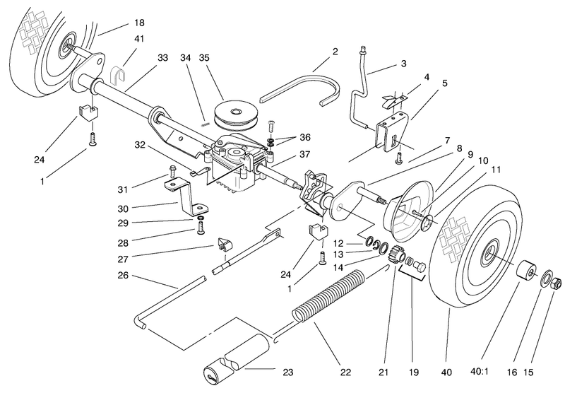 Rear Axle Assembly