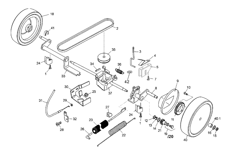 Rear Axle Assembly