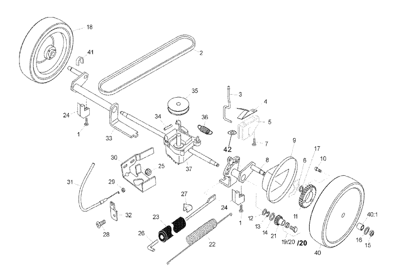 Rear Axle Assembly