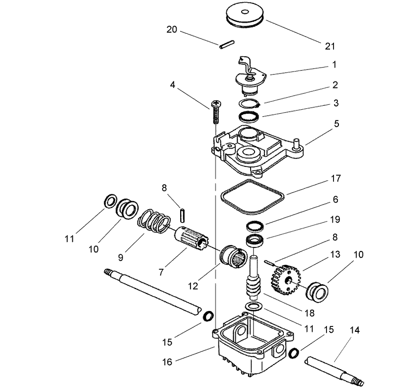 Gearbox Assembly No 106 4765