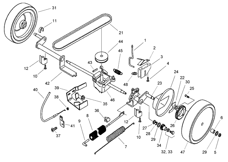 Rear Axle Assembly