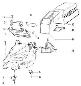 CBag and Recycling Parts Model No 21020-21022