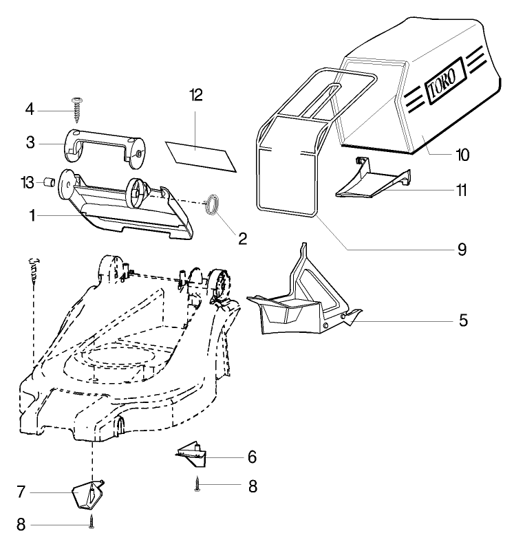 CBag and Recycling Parts Model No 21020 21022