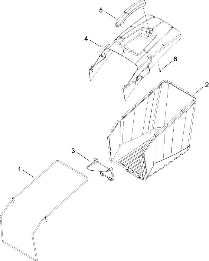 Grass Bag Assembly