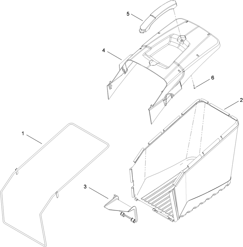Grass Bag Assembly