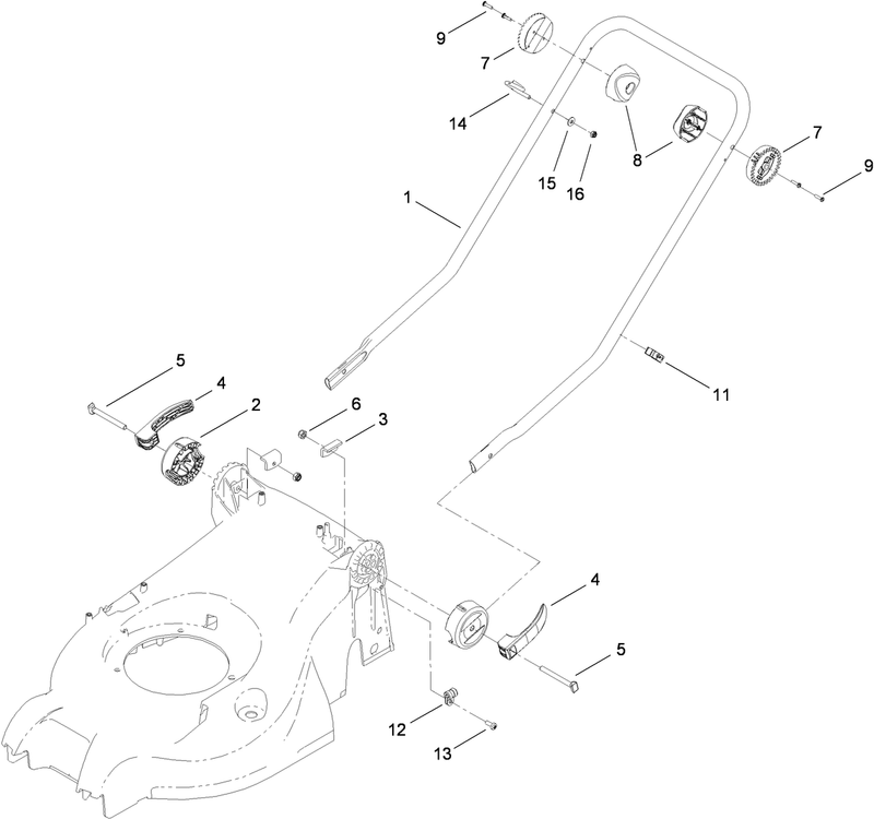Lower Handle Assembly