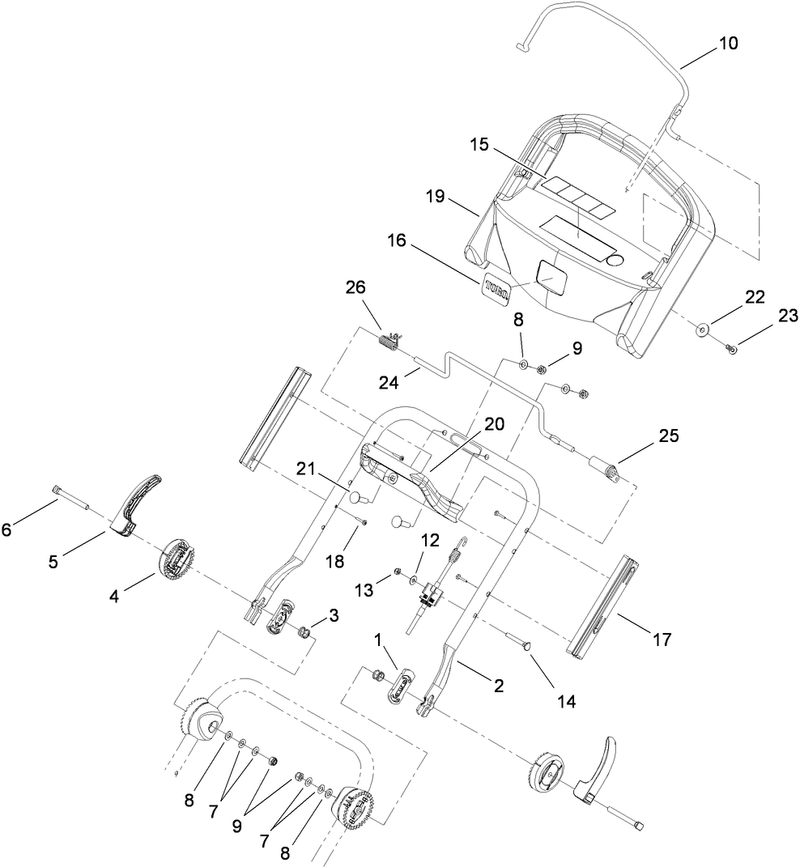 Upper Handle Assembly