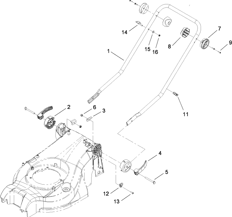 Lower Handle Assembly