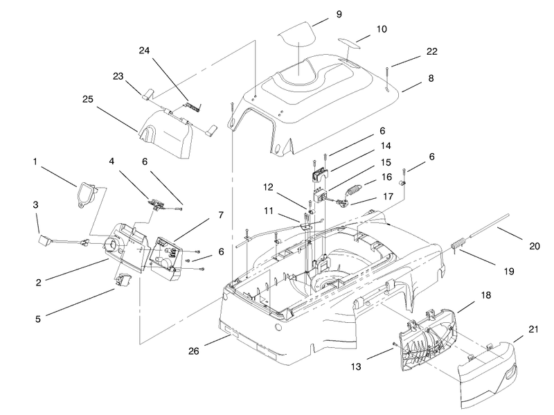 Cover Mulch Plug And Panel Assembly