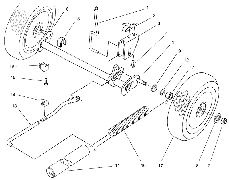 Wheel and Axle Assembly