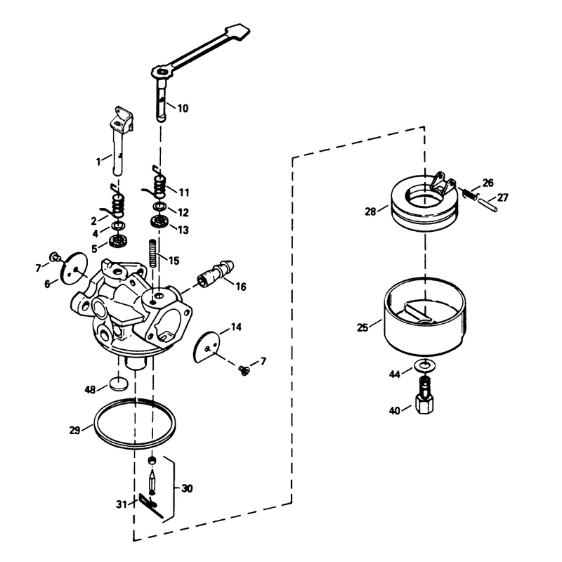 Carburetor No. 632641