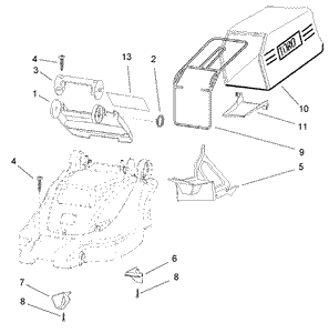 Bag and Recycling Assembly