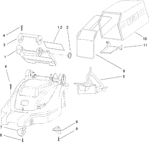 Bag and Recycling Assembly