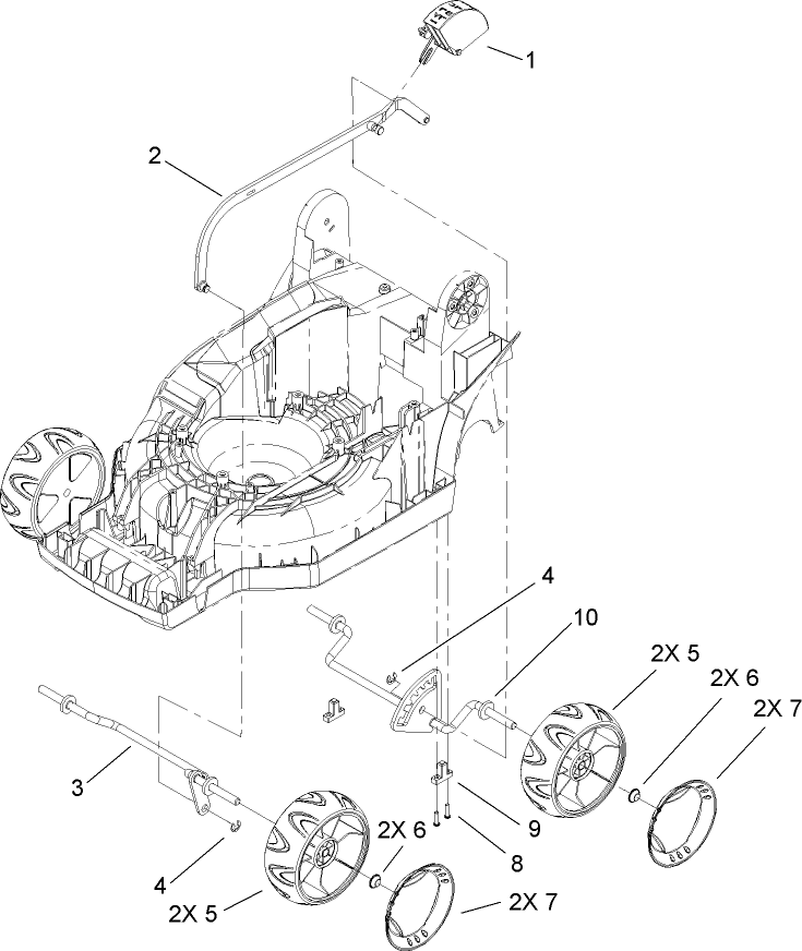 Single Point Height of Cut Assembly