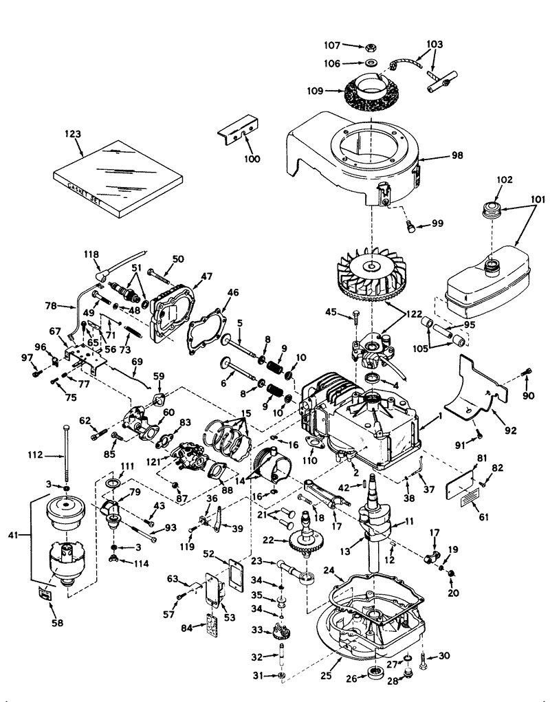 Engine Model Lav35 40369g