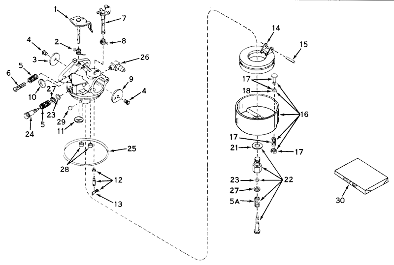 Carburetor No 631003a