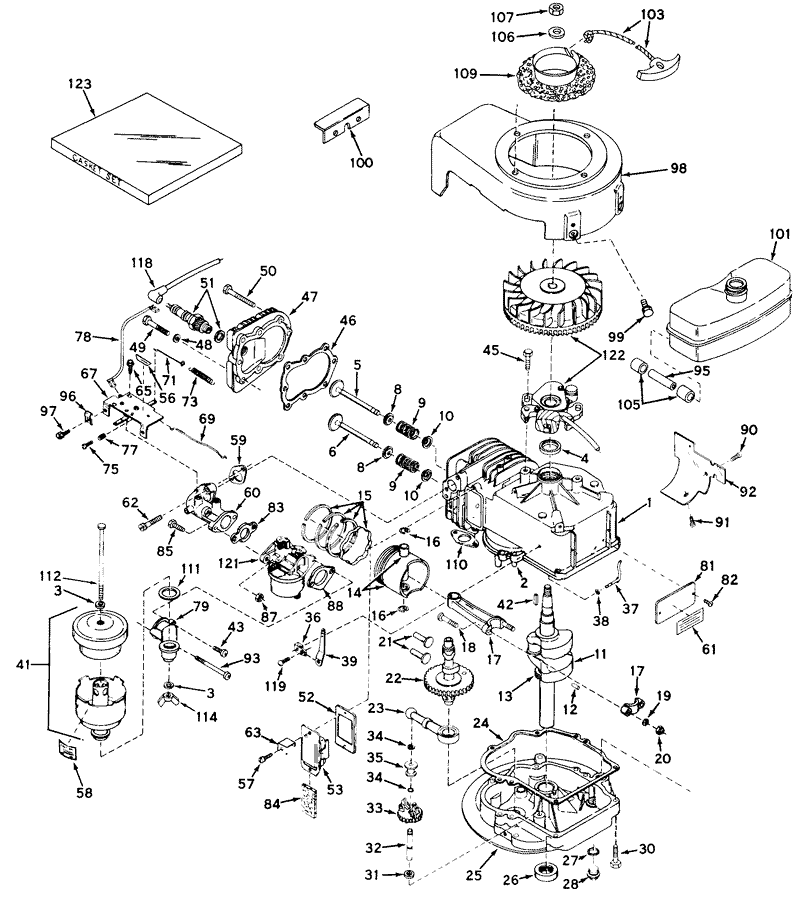 Engine Model Lav35 40456h