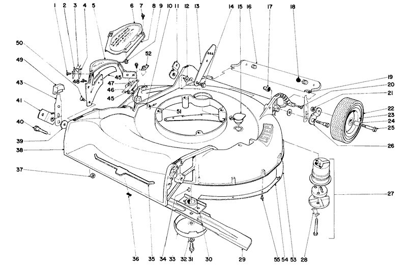 Housing Assembly Model No 19472