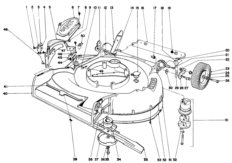 Housing Assembly Model No 21172