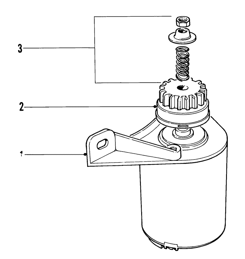 Start Motor Assembly Model No 19472 and 21172