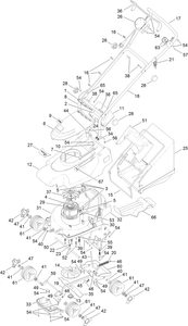 36cm Electric Mower Assembly