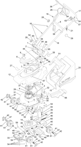 36cm Lawn Mower Assembly