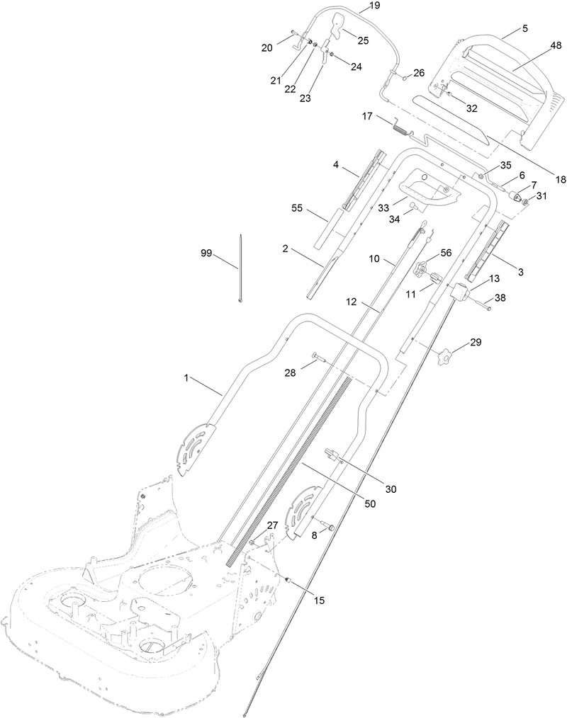 Handle and Electrical Assembly