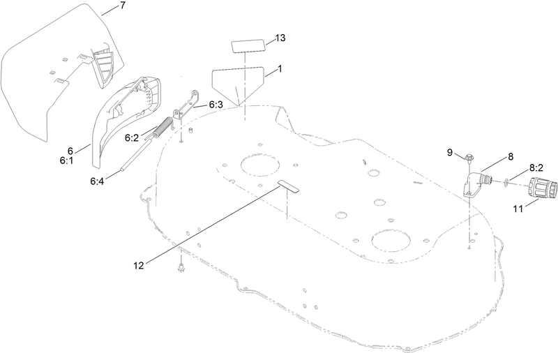 Side Discharge Chute Assembly