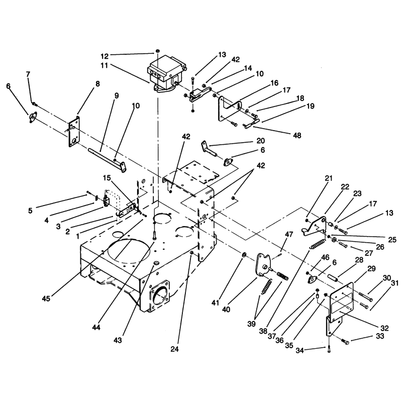 Hydraulic Pump and Linkage Assembly