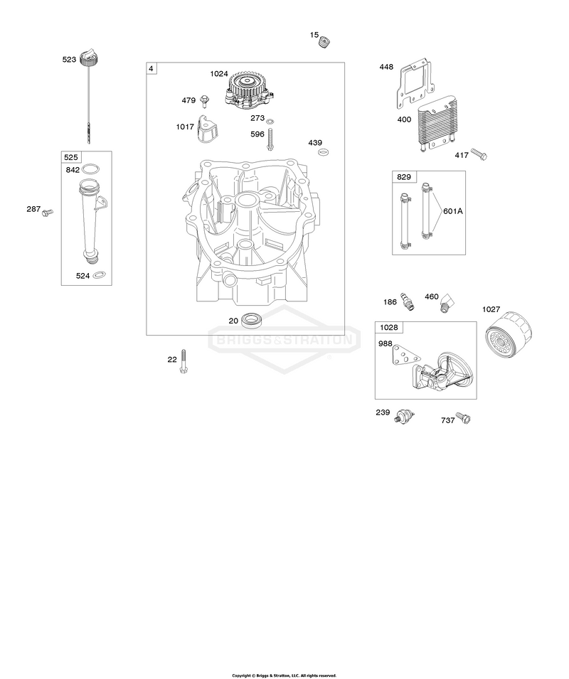 Sump. Oil Fill, Lubrication
