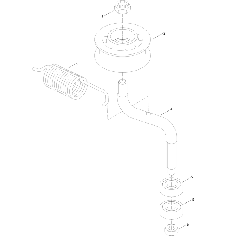 Transmission Assembly Idler Pulley and Fan Repair Assembly No 139-1842