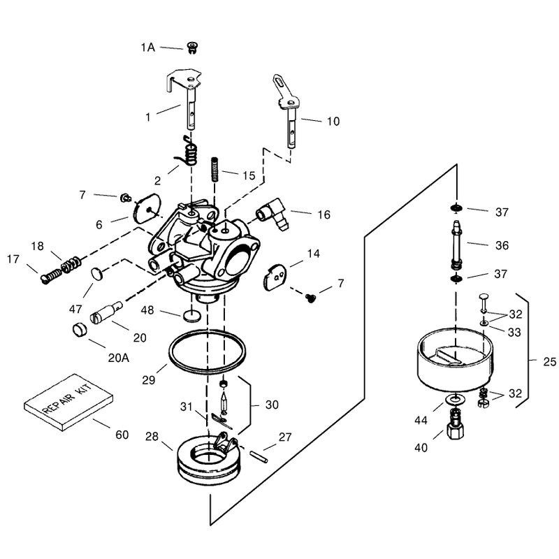 Carburetor No. 640169