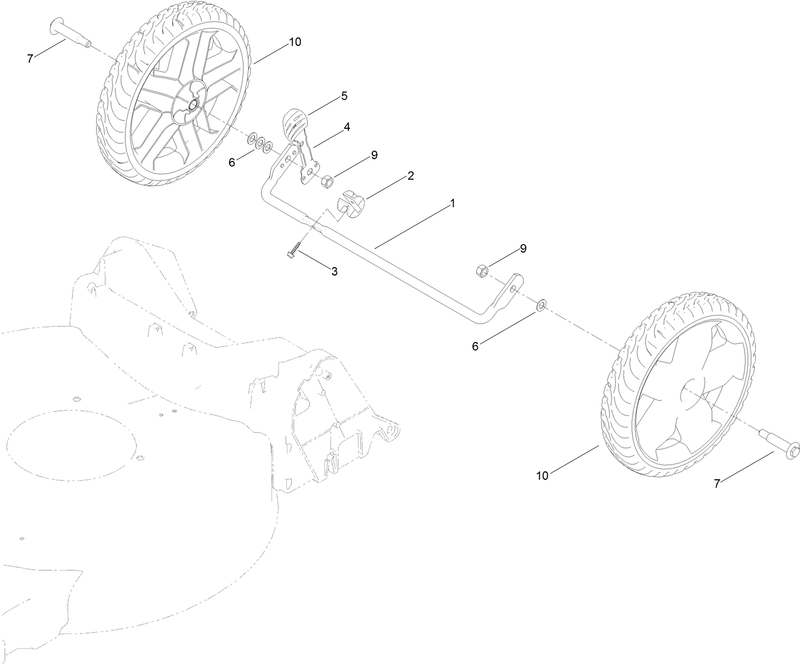Rear Wheel Assembly