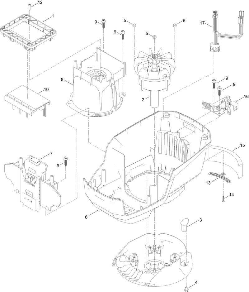 Motor Module Assembly No 138 6660
