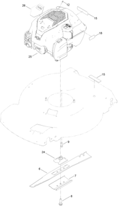 Engine and Blade Assembly