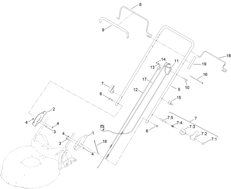 Upper Handle Assembly
