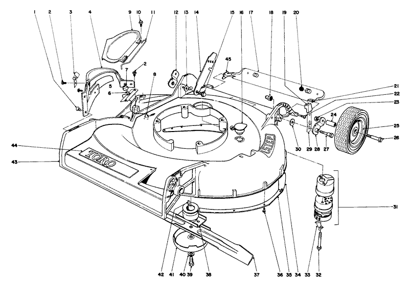 Housing Assembly Model 21273 continued