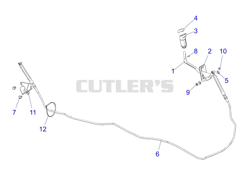 Drive Train, Shift Lever and Cable