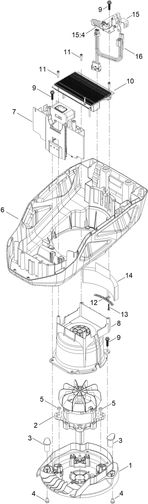 Motor Module Assembly No 147 0425