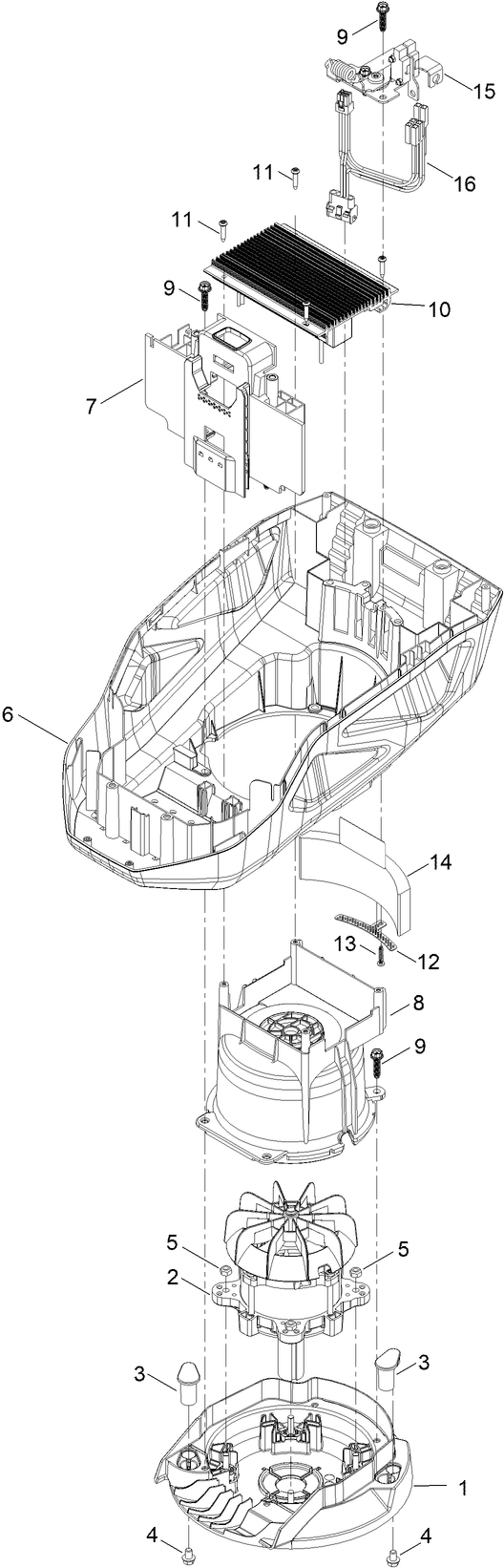 Motor Module Assembly No 147 0425