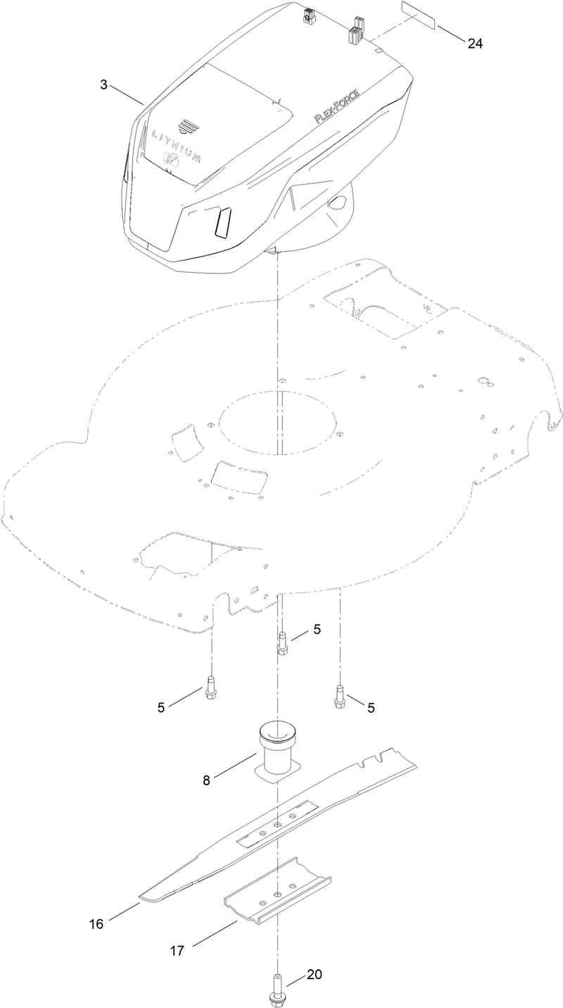 Motor Module and Blade Assemby