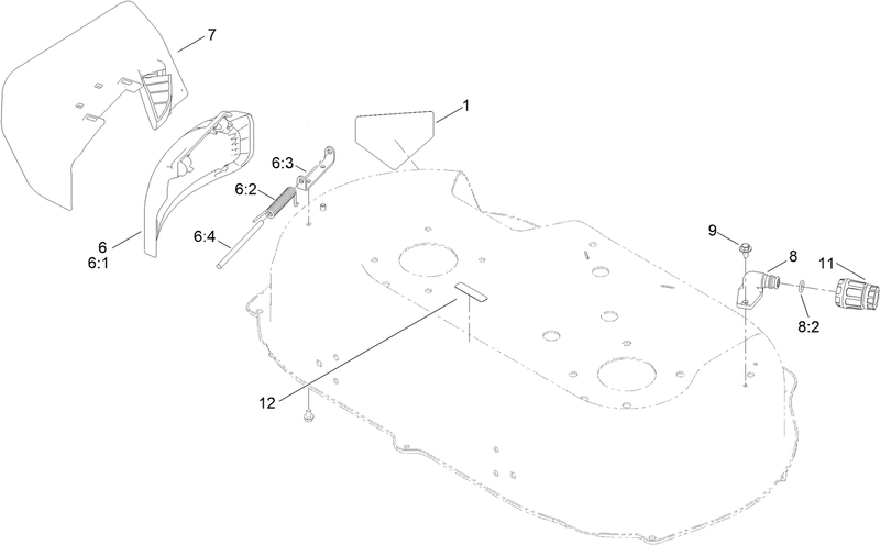 Side Discharge Chute Assembly