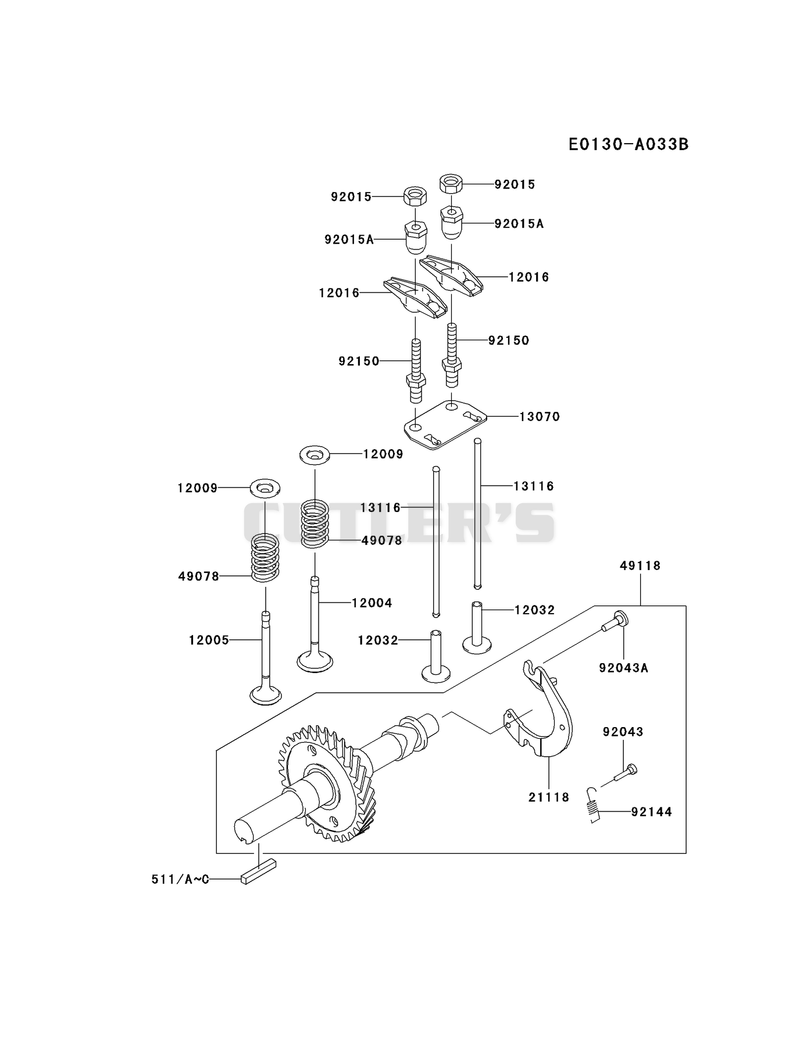 VALVE/CAMSHAFT