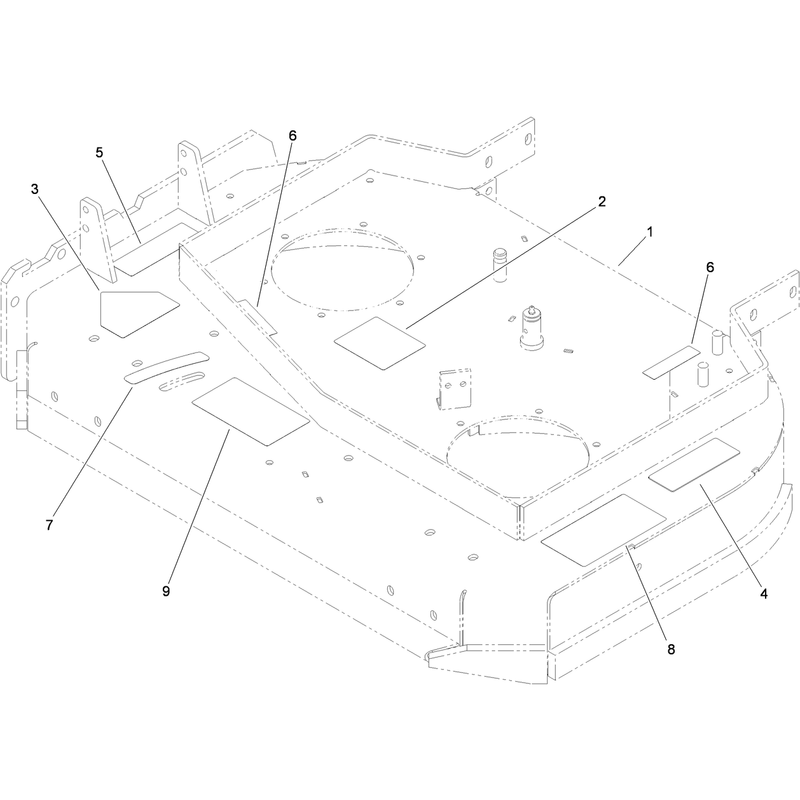 Deck Decal Assembly No. 110-4907