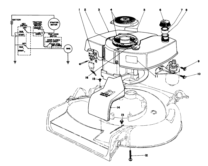 Engine Assembly Model No 21711
