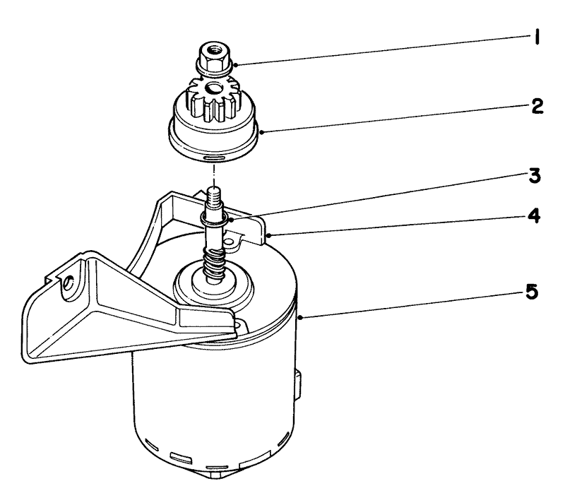 Starter Motor Model No 21711