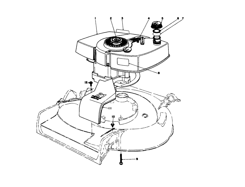 Engine Assembly Model No 21610